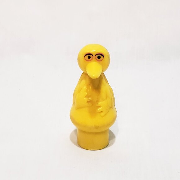 Big Bird Little People Vintage Sesame Street Figure 2" Fisher Price Plastic - Picture 1 of 8
